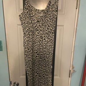 Cheetah print jumpsuit
